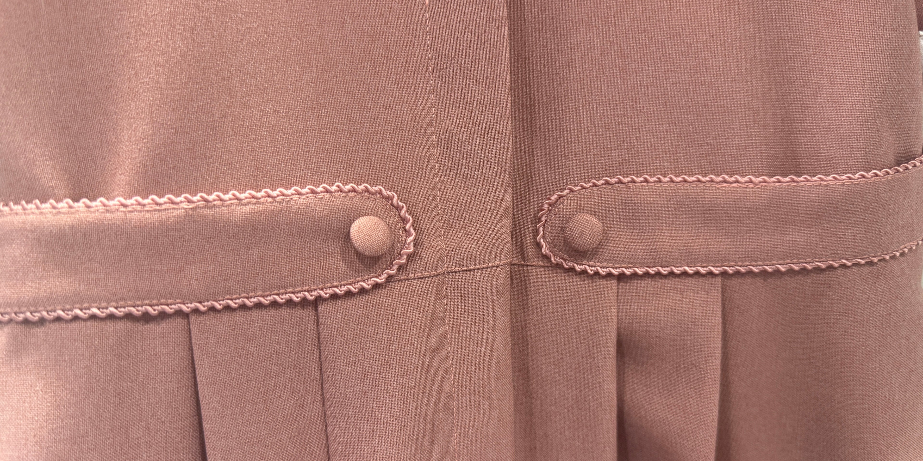 通学ワンピースピンク130